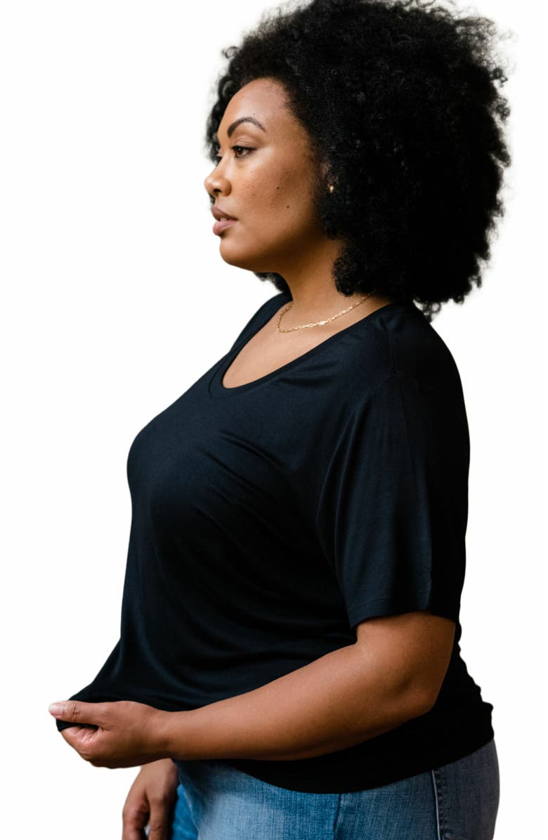 ABLE Mae Drapey Tee, Alternate, color, 