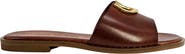 Madison Maison Horse Shoe Buckle Leather Flat Sandal
