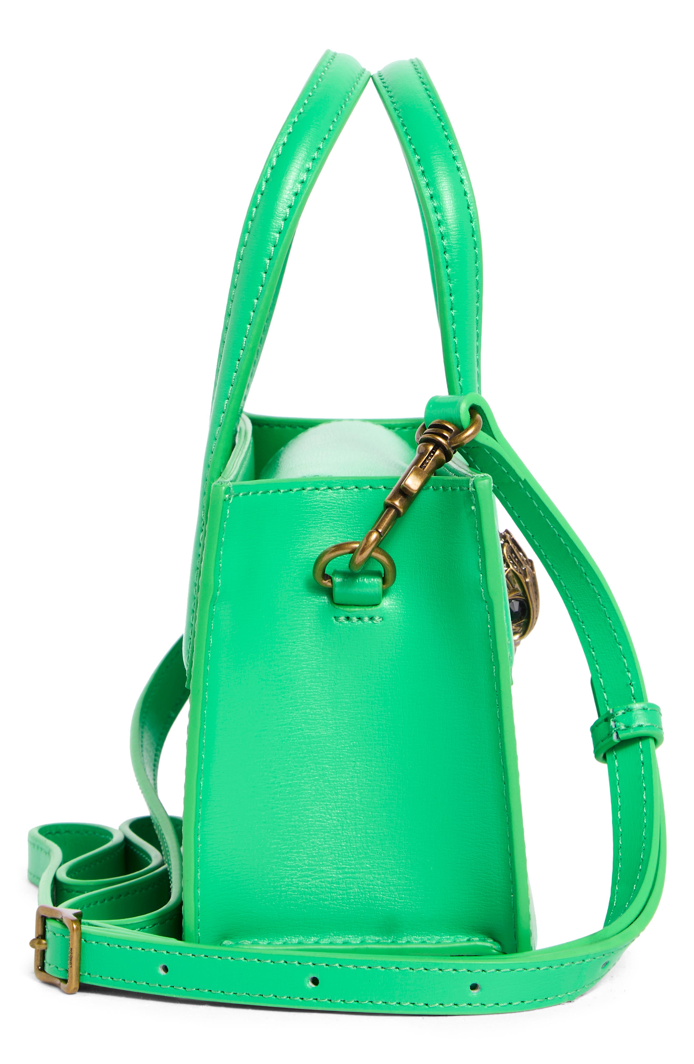 Kurt Geiger London Mini Bond Tote Bag, Alternate, color, Mid Green