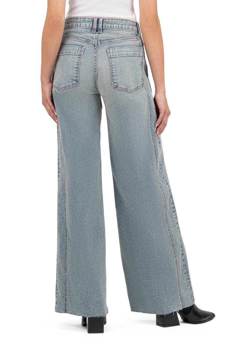 Jean Twisted Seam Wide Leg Jeans, Alternate, color, GENEROSITY