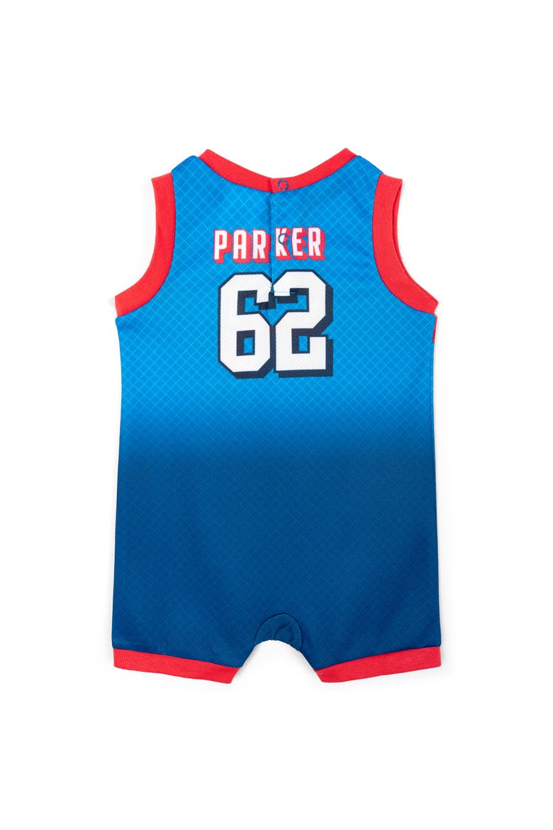 Spider-Man Basketball Romper and Headband Set, Alternate, color, Spider Man Navy Blue