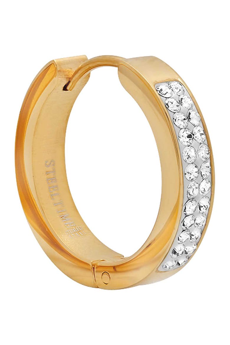 Crystal Hoop Earrings, Alternate, color, YELLOW