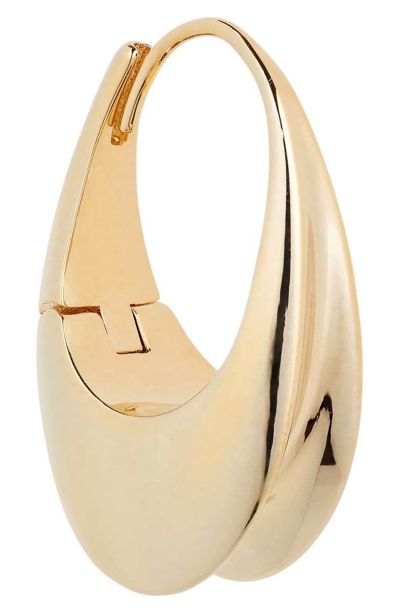 Saint Laurent Arty Hoop Earrings, Alternate, color, 