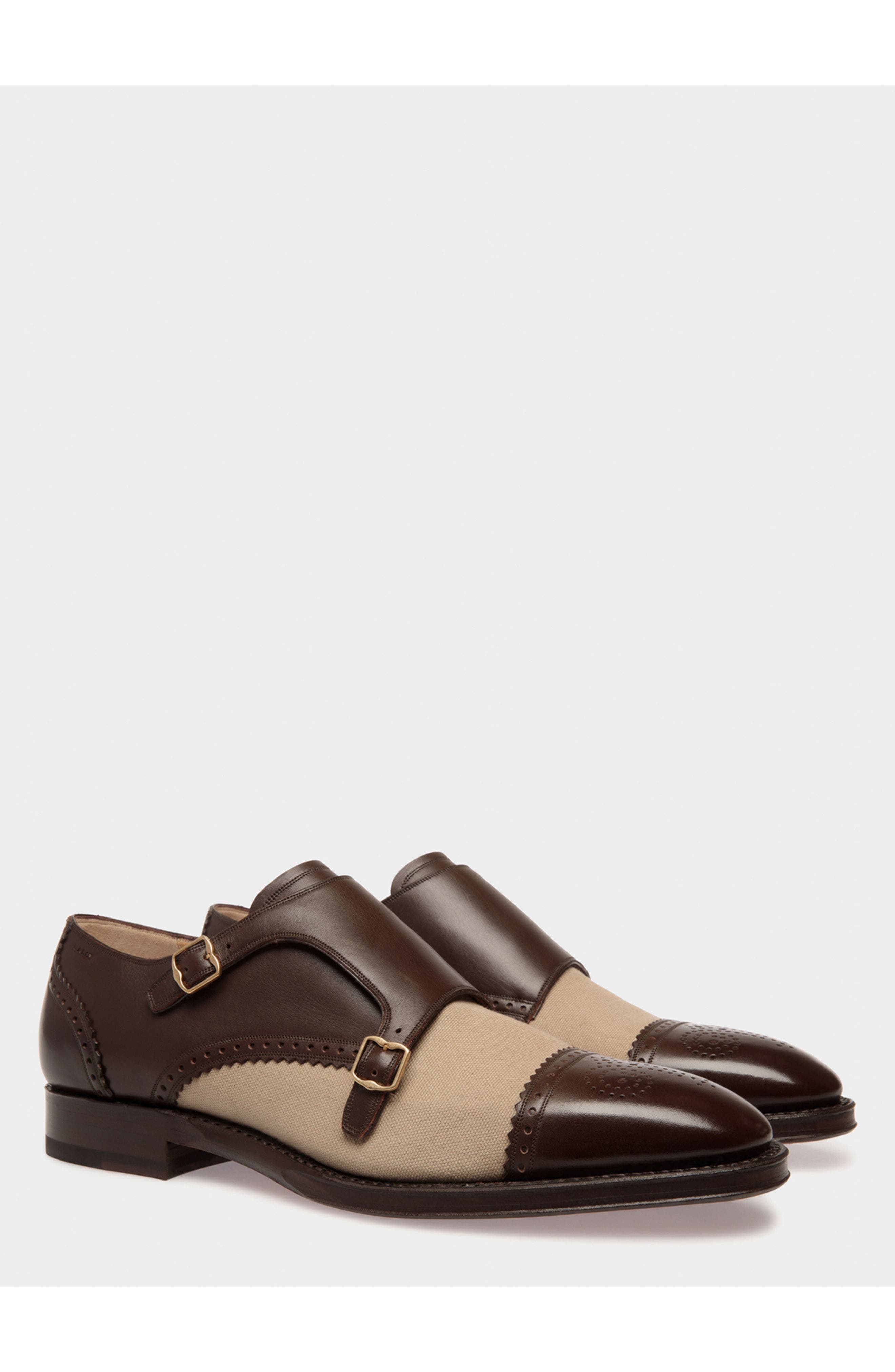 Bally Scribe Monk, Alternate, color, Brown