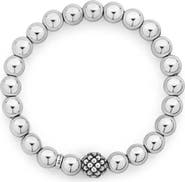 LAGOS Signature Caviar Lattice Ball Stretch Bracelet