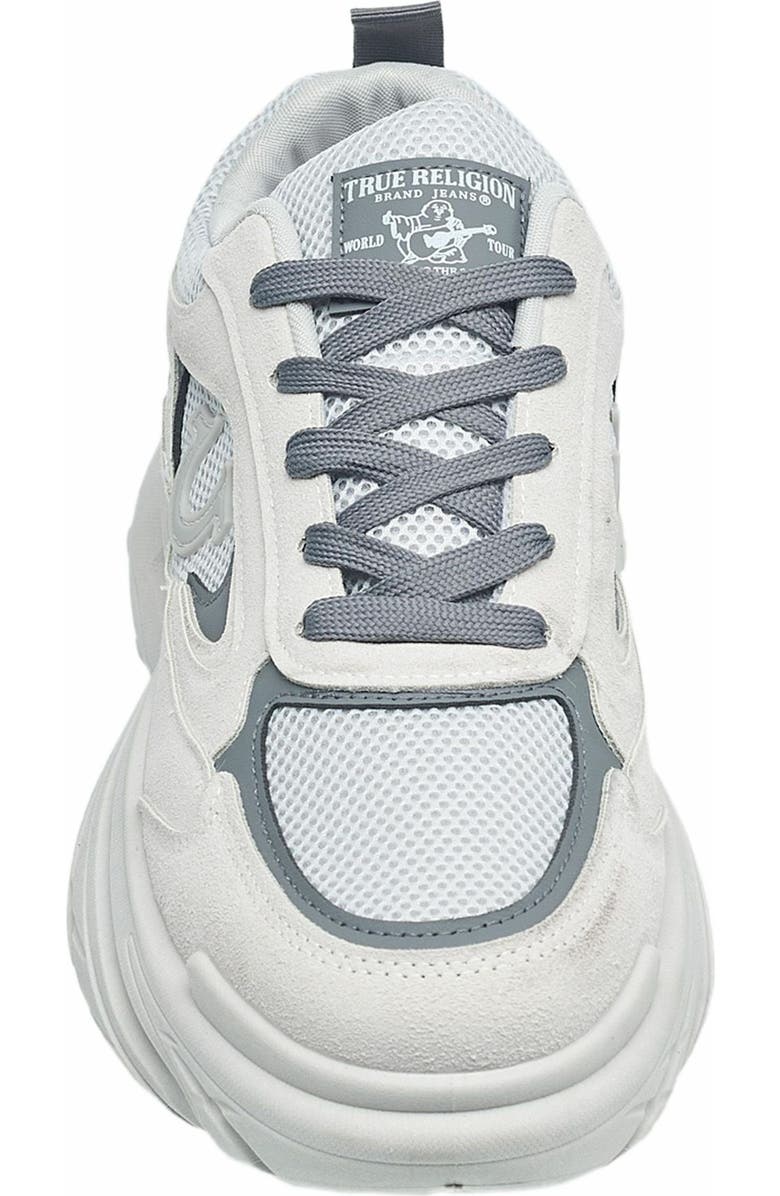 True Religion Cole Jogger Sneaker, Alternate, color, Grey Multi