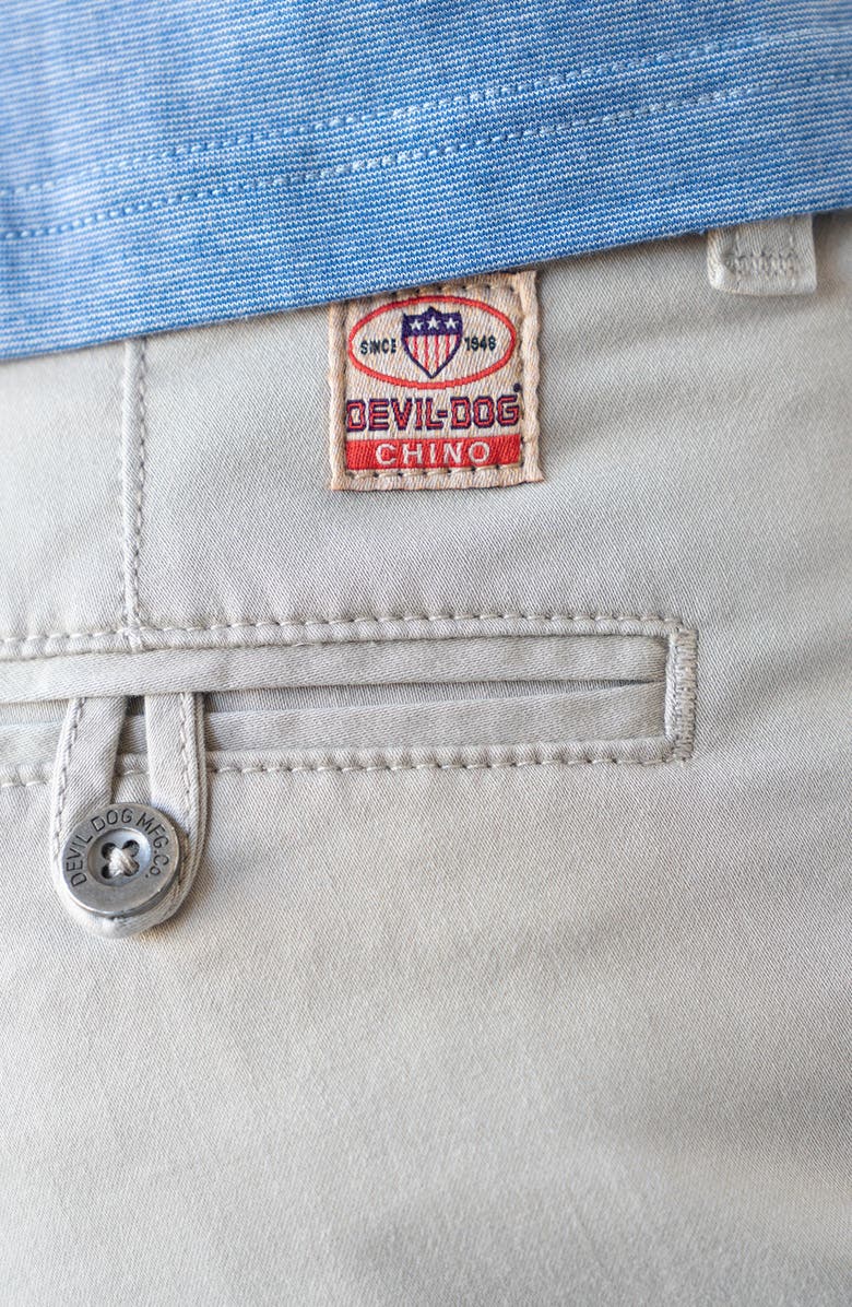 Devil-Dog Dungarees Performance Stretch Chino Pants, Alternate, color, Putty