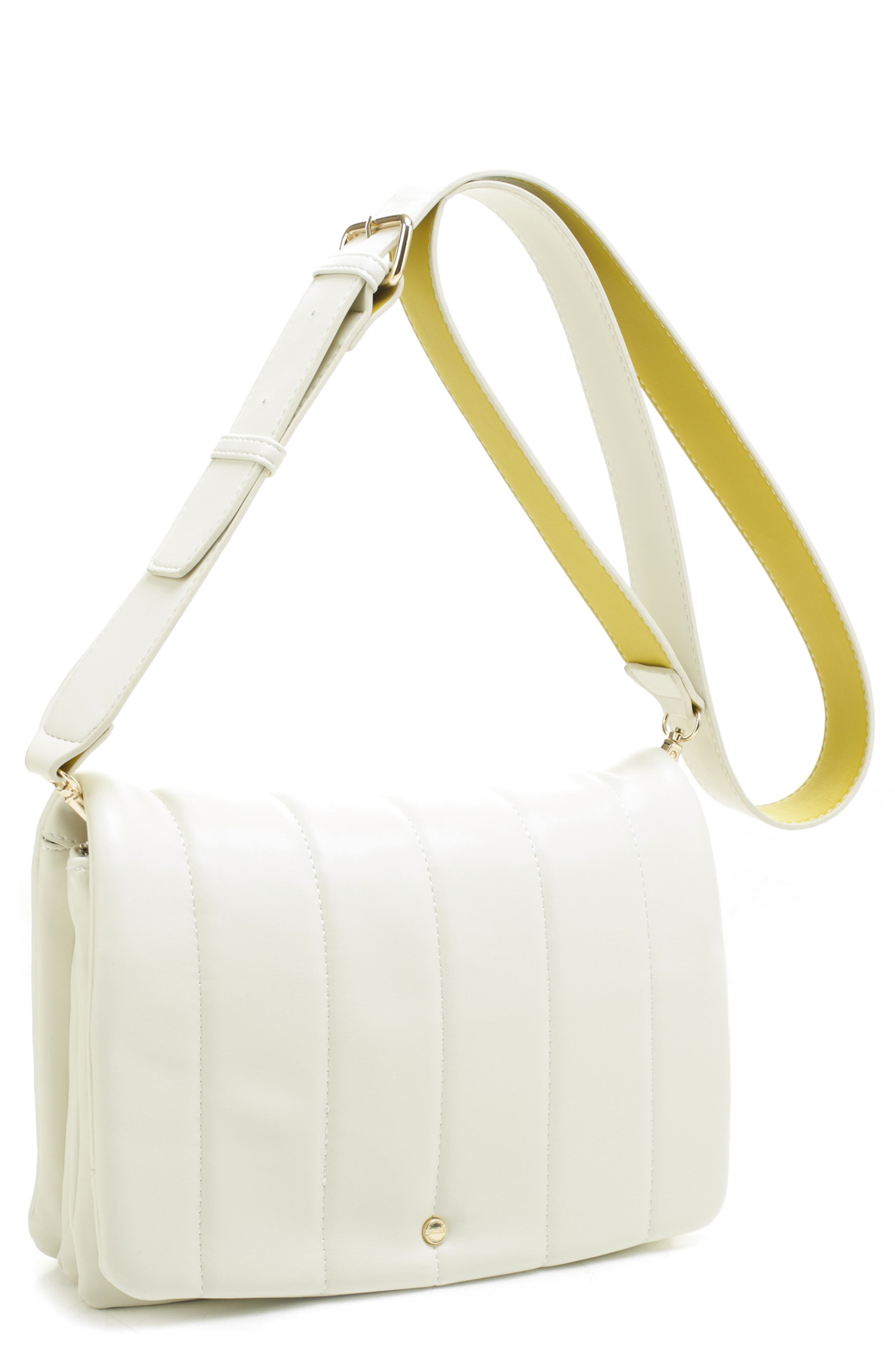 Mali + Lili Brinn Vegan Leather Crossbody Bag, Main, color, 