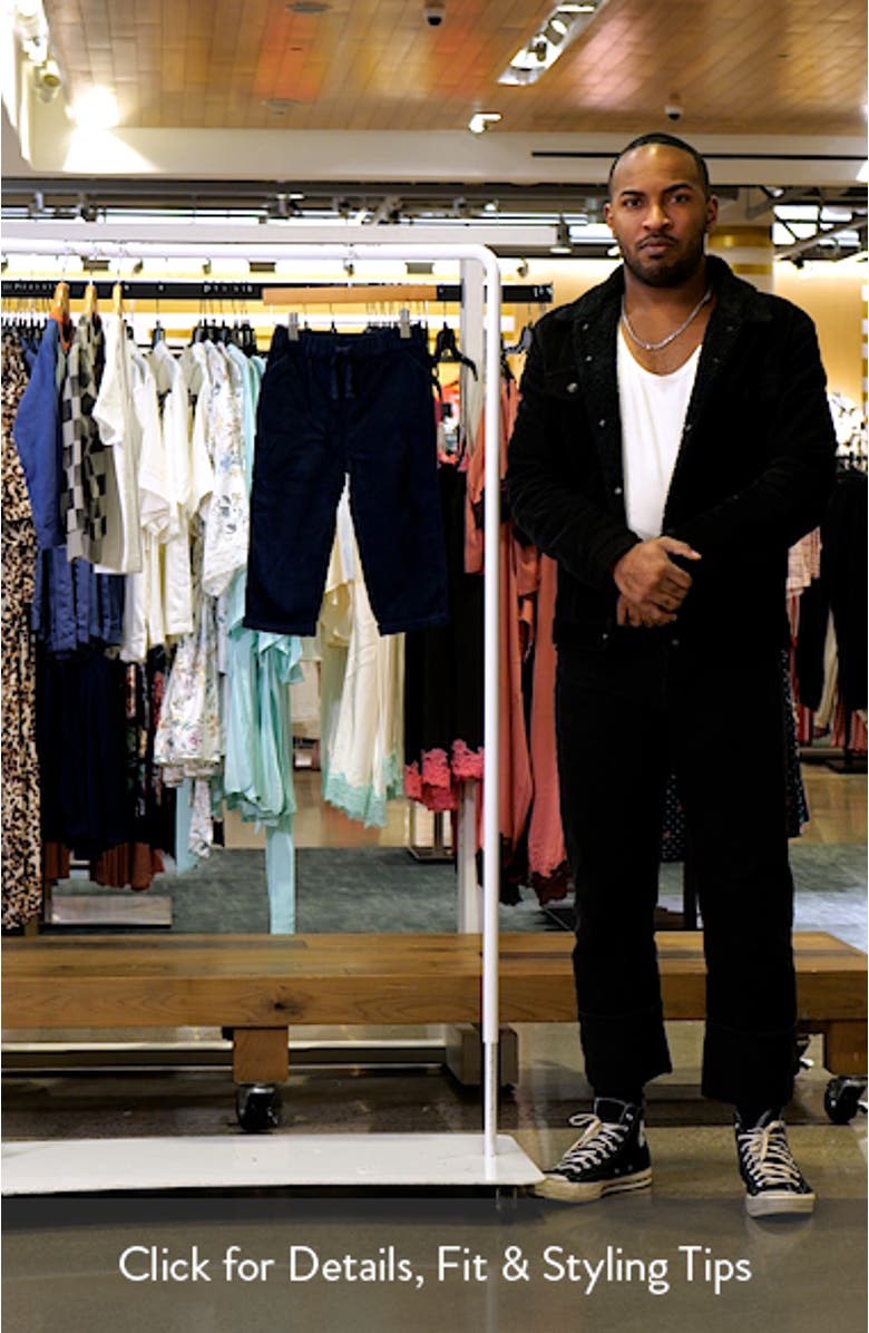 Kids' Cotton Corduroy Drawstring Pants, sales video thumbnail