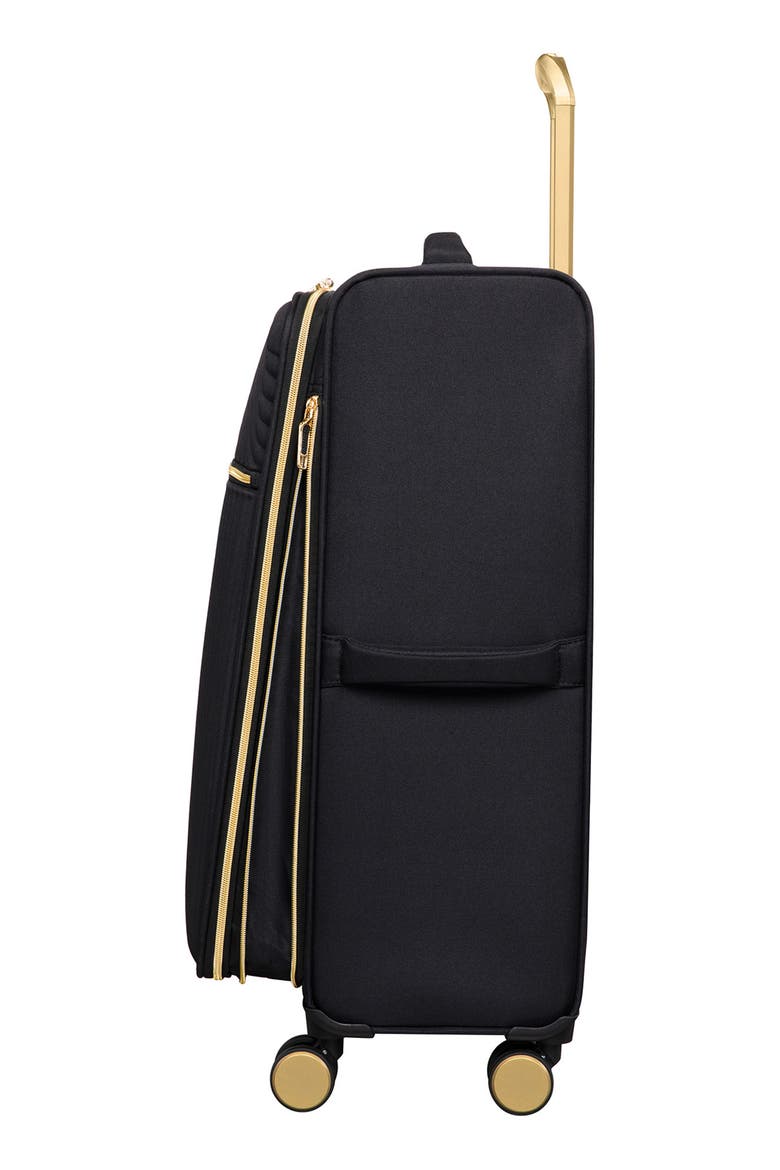 Esplanade 32-Inch Expandable Checked Suitcase, Alternate, color, BLACK