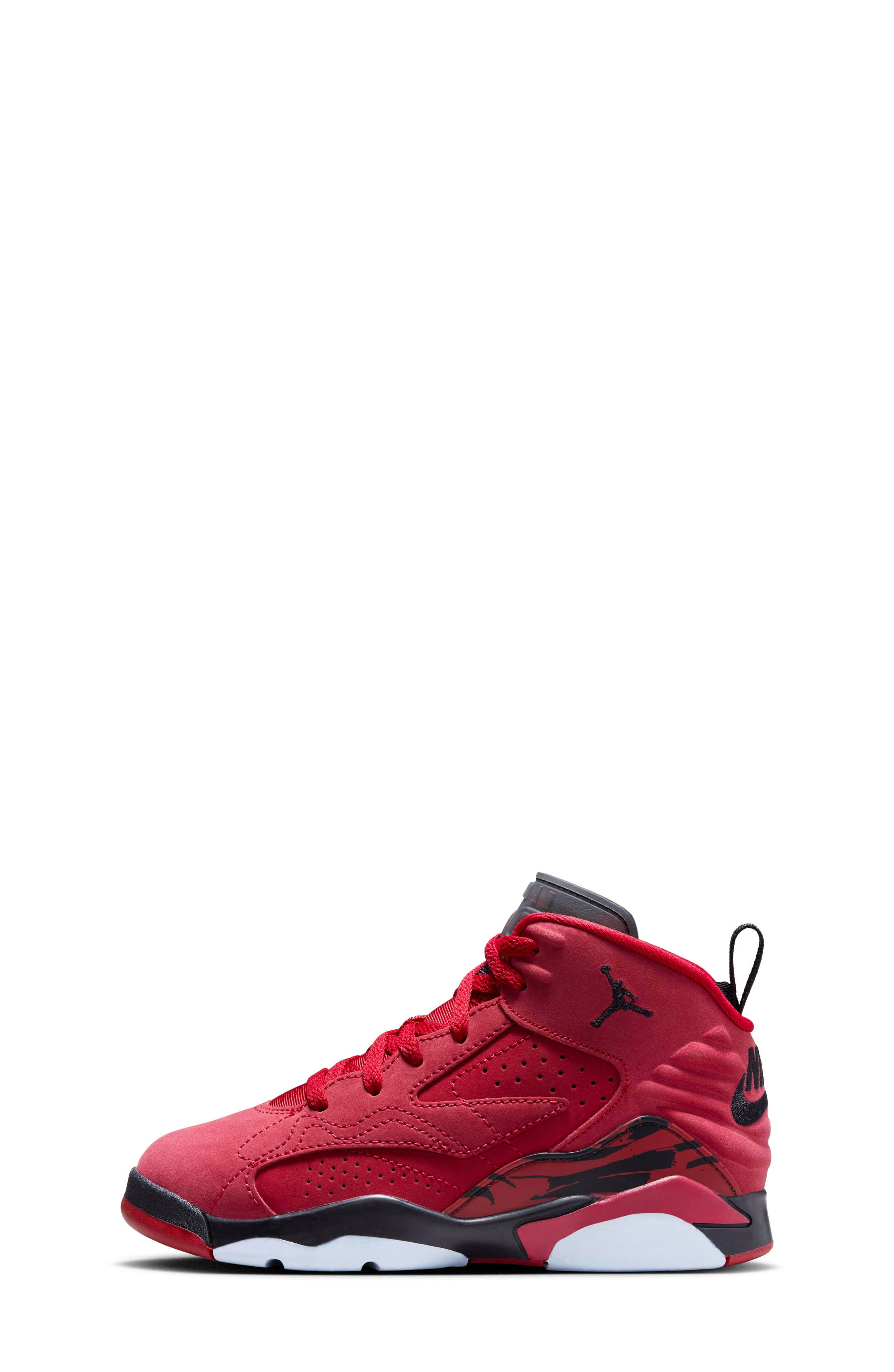 Nike Jordan MVP High Top Sneaker, Alternate, color, Gym Red/ Summit White/ Black