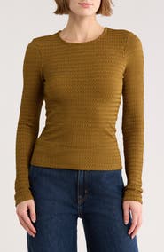 Sanctuary Ripley Long Sleeve Knit Top