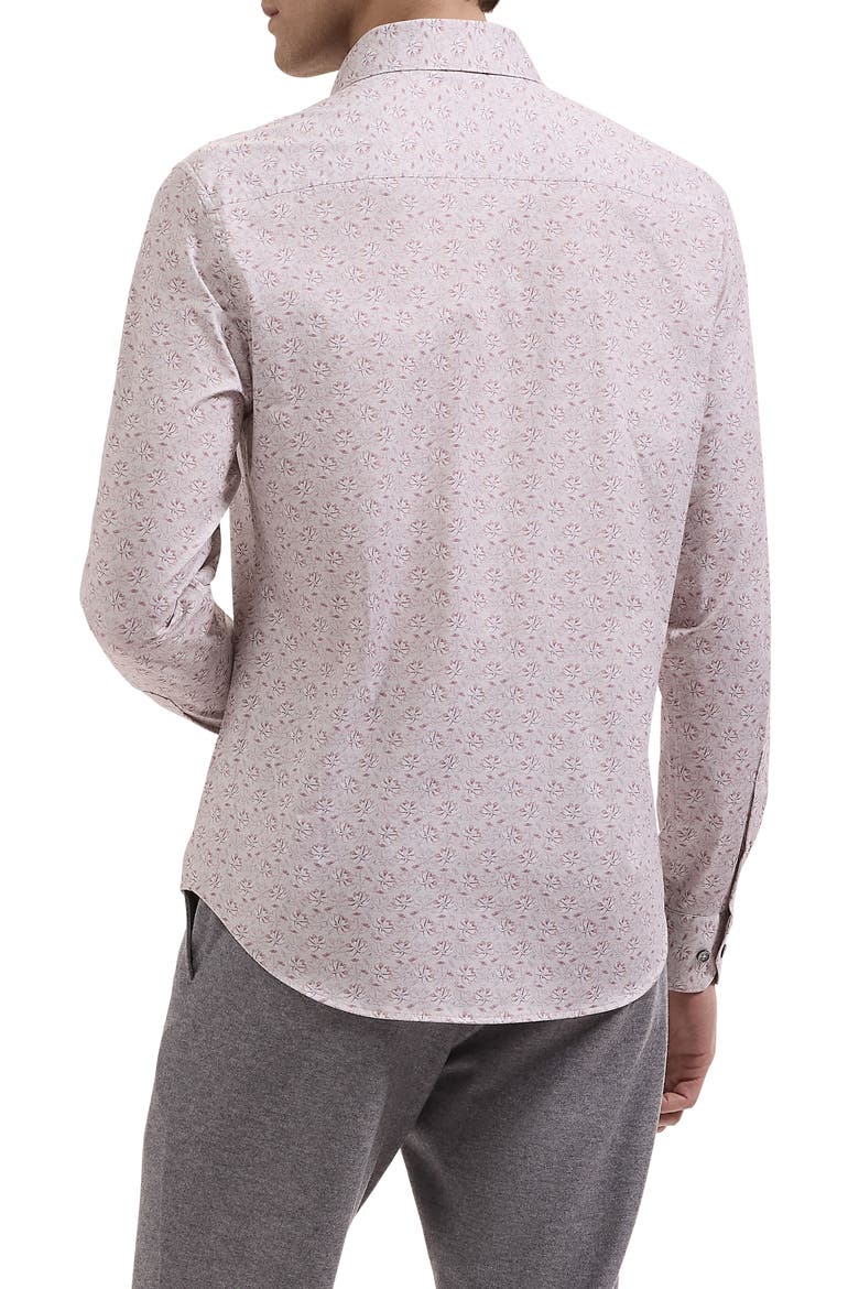 James OoohCotton® Floral Button-Up Shirt, Alternate, color, LIMESTONE
