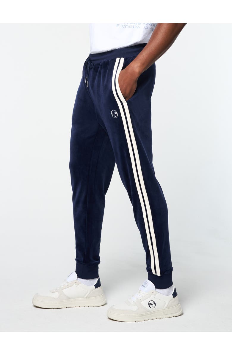 Sergio Tacchini Damarindo Velour Track Pant, Alternate, color, Maritime Blue