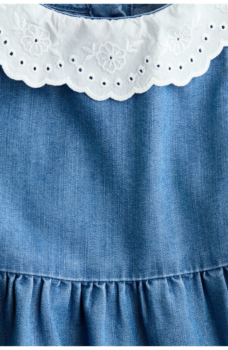 H&M Shirt Dress, Alternate, color, Denim Blue