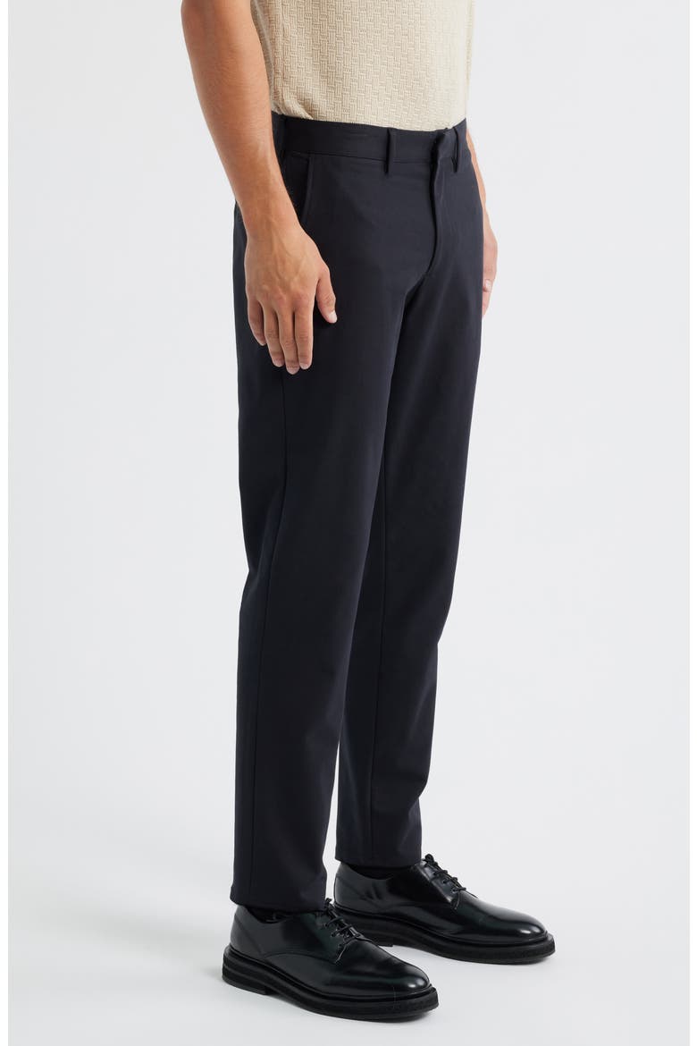 Slim Fit Stretch Cotton Chinos, Alternate, color, BLACK CAVIAR