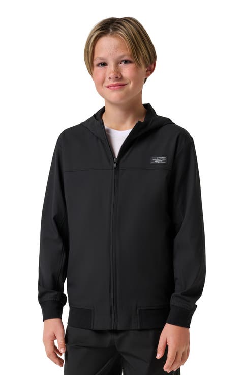 Kids' Y Wanderlust Hooded Zip-Up Golf Jacket (Big Kid)