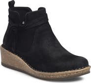 Børn Vaughn Distressed Suede Bootie