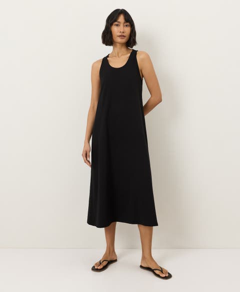 Fit & Flare Relaxed Tank Dress Made With Organic Cotton