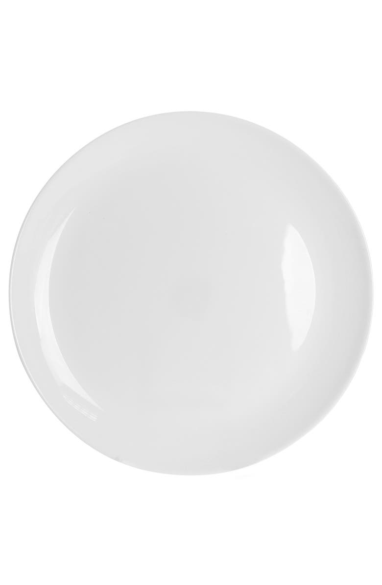 Gibson Ultra Ultra Olstead 8 Piece Break-Resistant Tempe Opal Glass Dinner Plate Set, Alternate, color, 