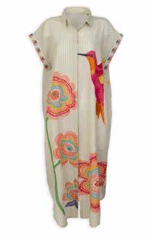 Hummingbird Floral Kaftan