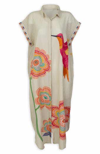 Hummingbird Floral Kaftan