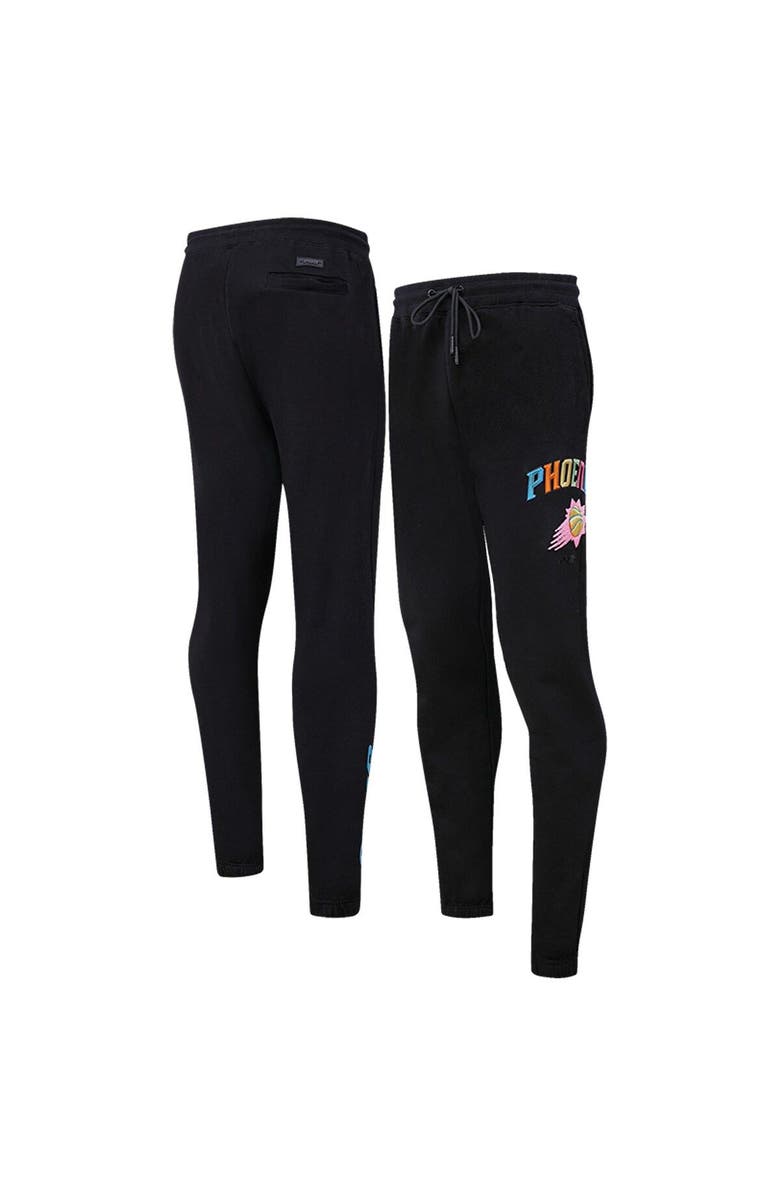 PRO STANDARD Men's Pro Standard Black Phoenix Suns Washed Neon Sweatpants, Main, color, Black