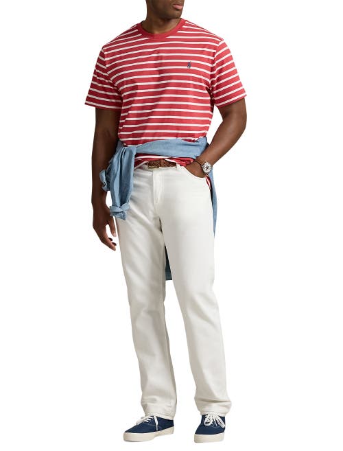 Polo Ralph Lauren Big & Tall Striped Jersey Crewneck T-shirt