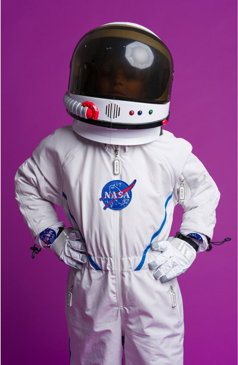 Roarsome Nasa Astronaut Ski Suit, Alternate, color, White