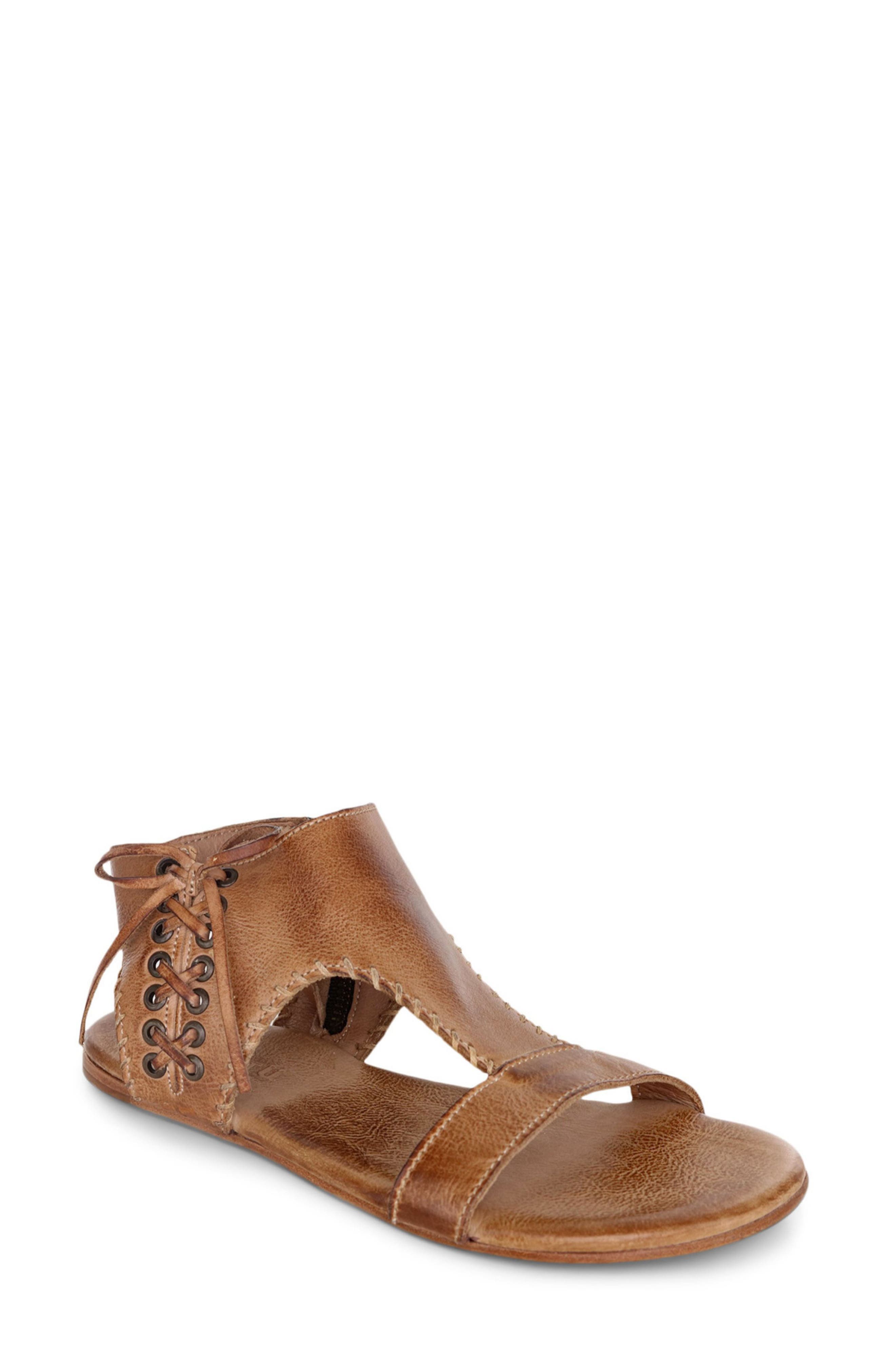 Bed Stu Nina Sandal, Main, color, Tan Dip Dye