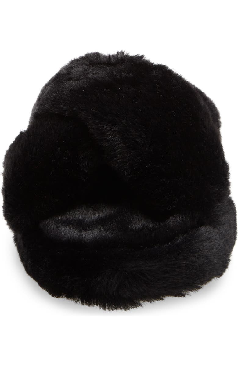 Ted Baker London Lopply Faux Fur Slipper, Alternate, color,