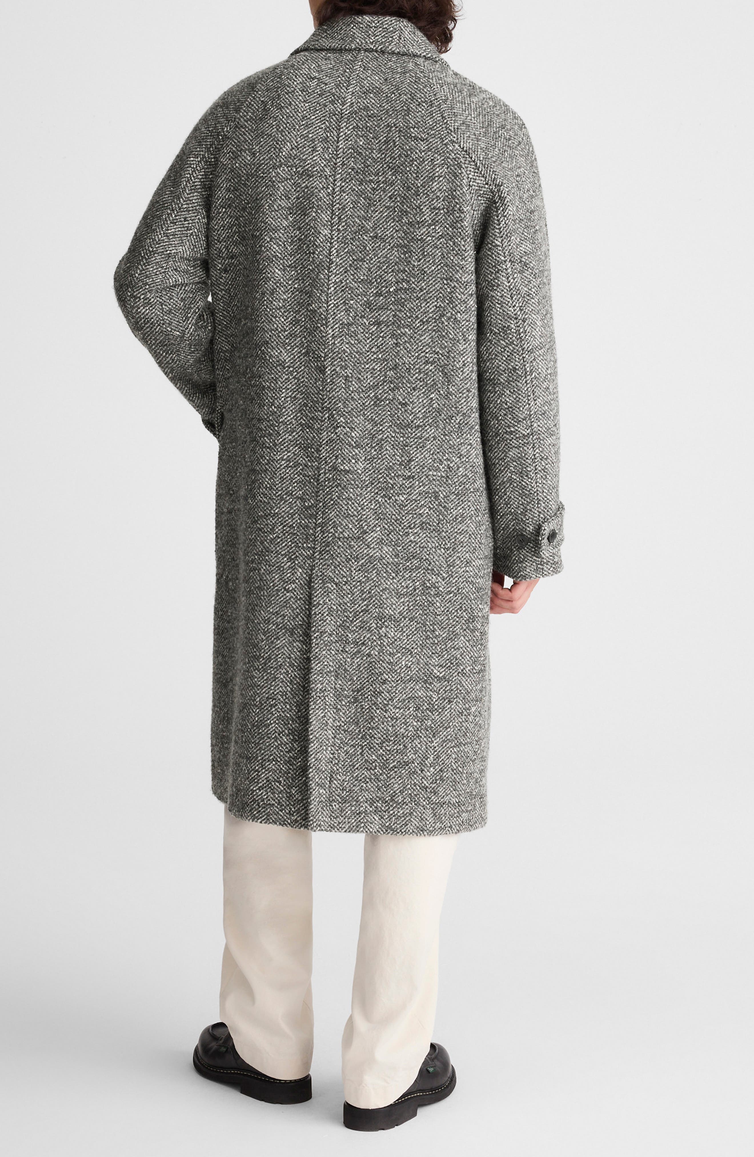 Balmacaan Tweed Overcoat - image 2