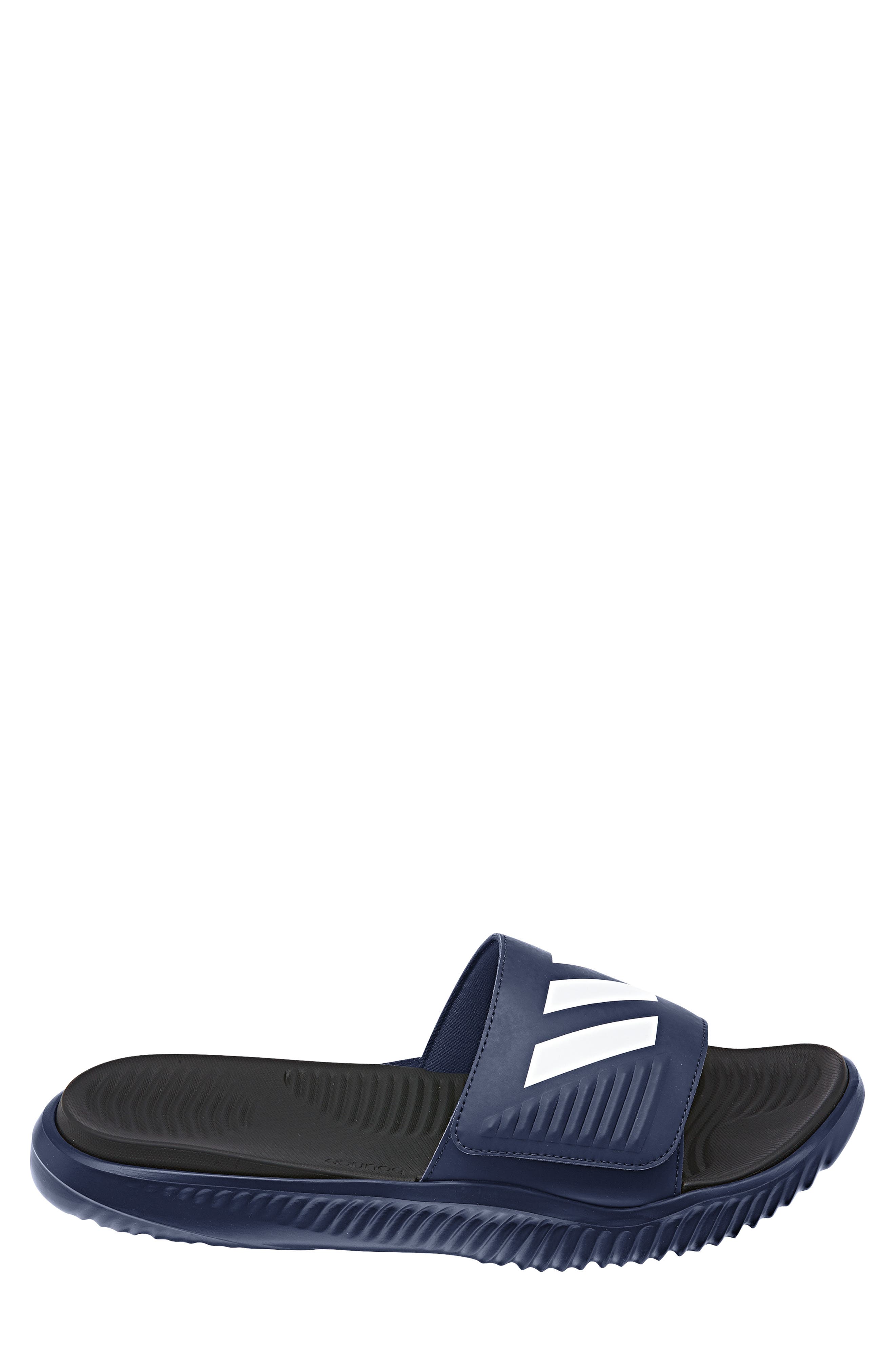 adidas AlphaBounce Slide Sandal, Alternate, color, 
