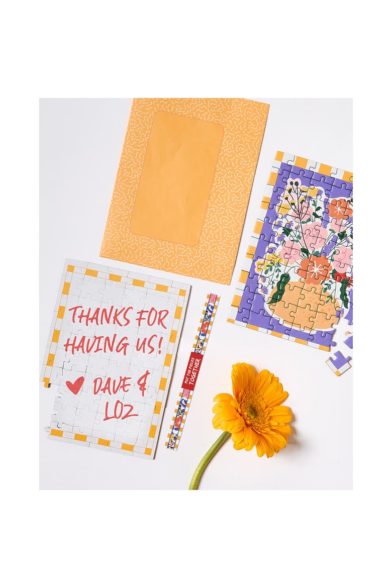 Just Because, Greeting Card Jigsaw Puzzle, Interactive, Alternate, color, Multicolored