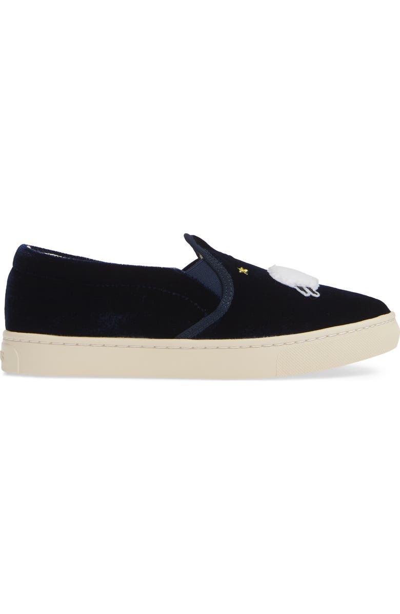 Soludos Appliqué Slip-On Sneaker, Alternate, color,