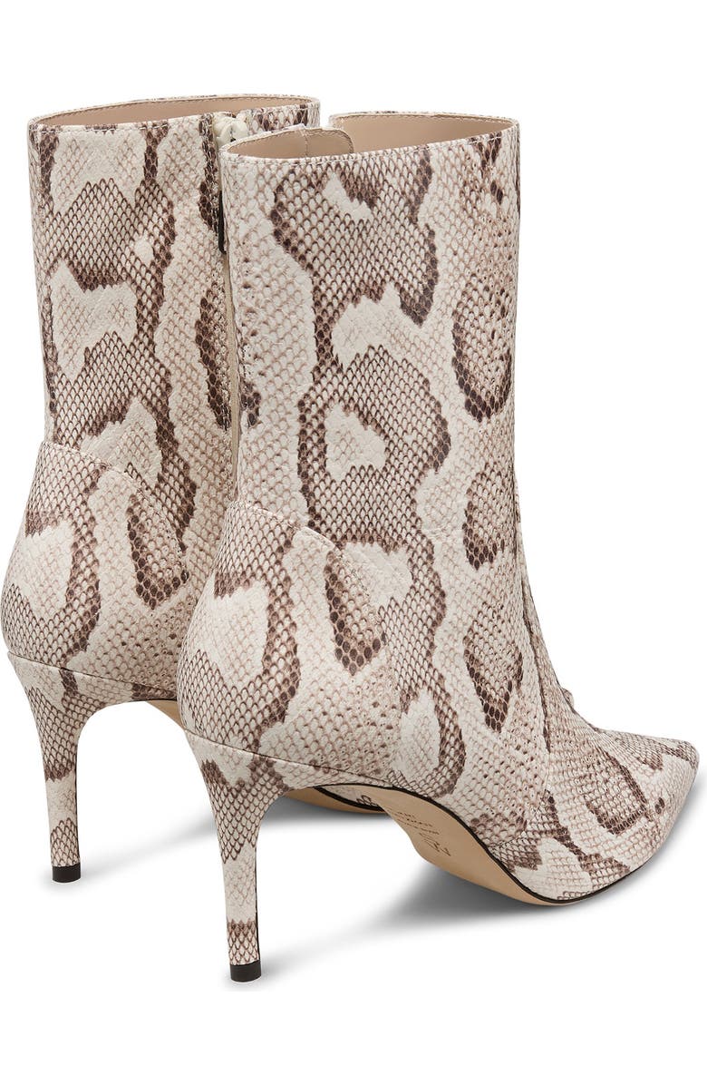 Stuart Weitzman Stuart Power Zip 75 Bootie, Alternate, color, Cream