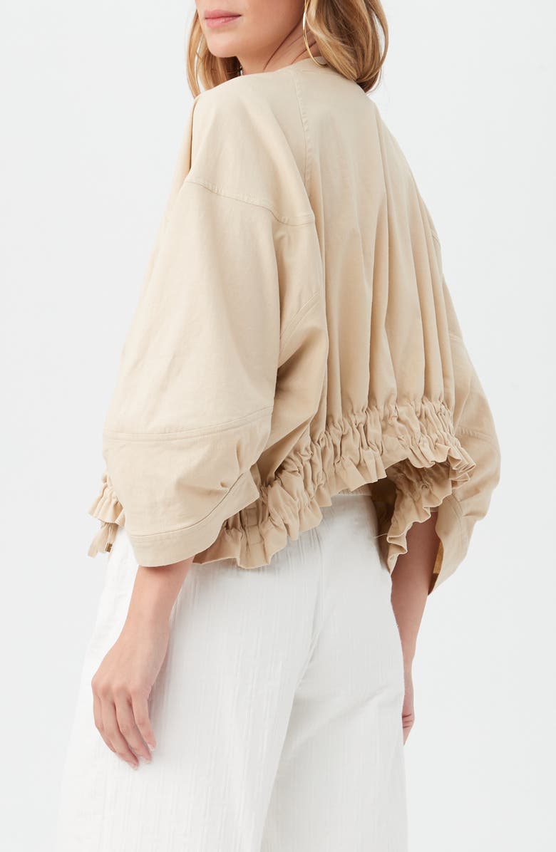 Trina Turk Prita Linen Blend Jacket, Alternate, color,