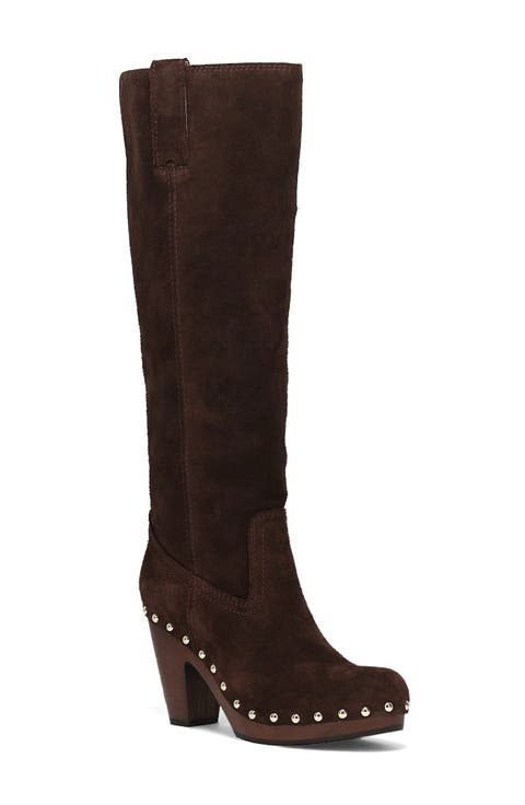 Cindy Pull On Leather Boot