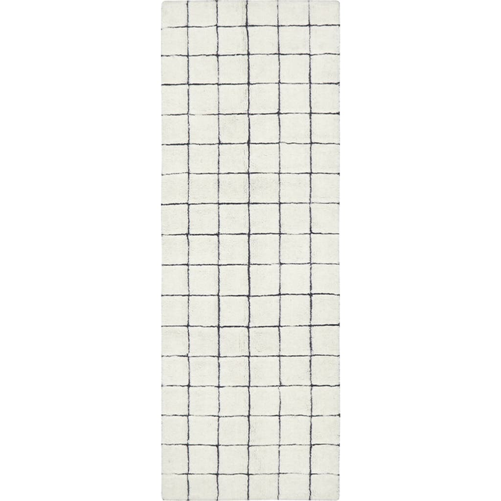 Lorena Canals Woolable Rug Runner Mosaic In White