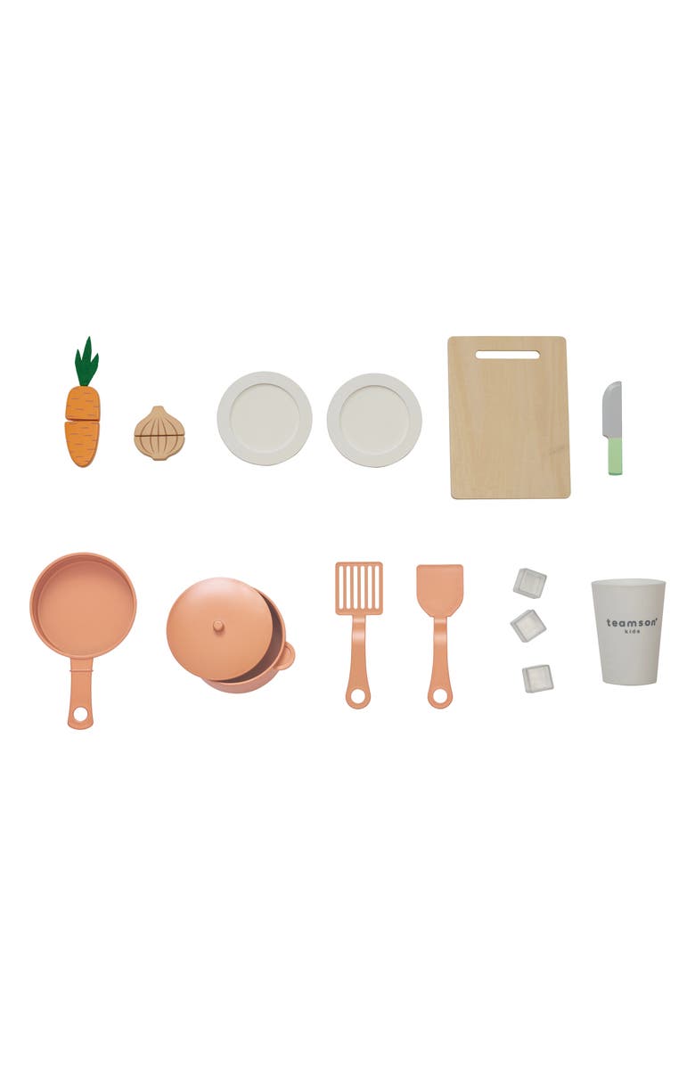 Teamson Kids Little Chef St. Louis Play Kitchen & Accessories, Alternate, color, Green