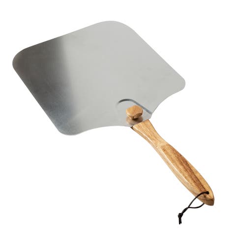 Aluminum Pizza Peel w/ Folding Handle, 14x16-Inch