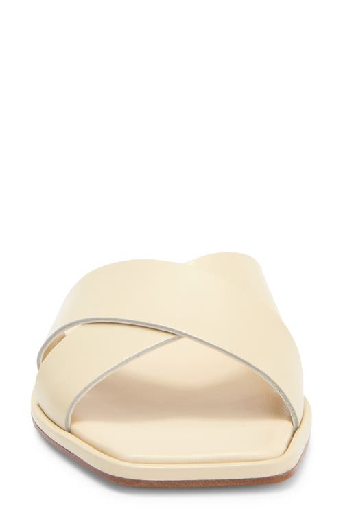 Aeyde Sonia Slide Sandal In Creamy