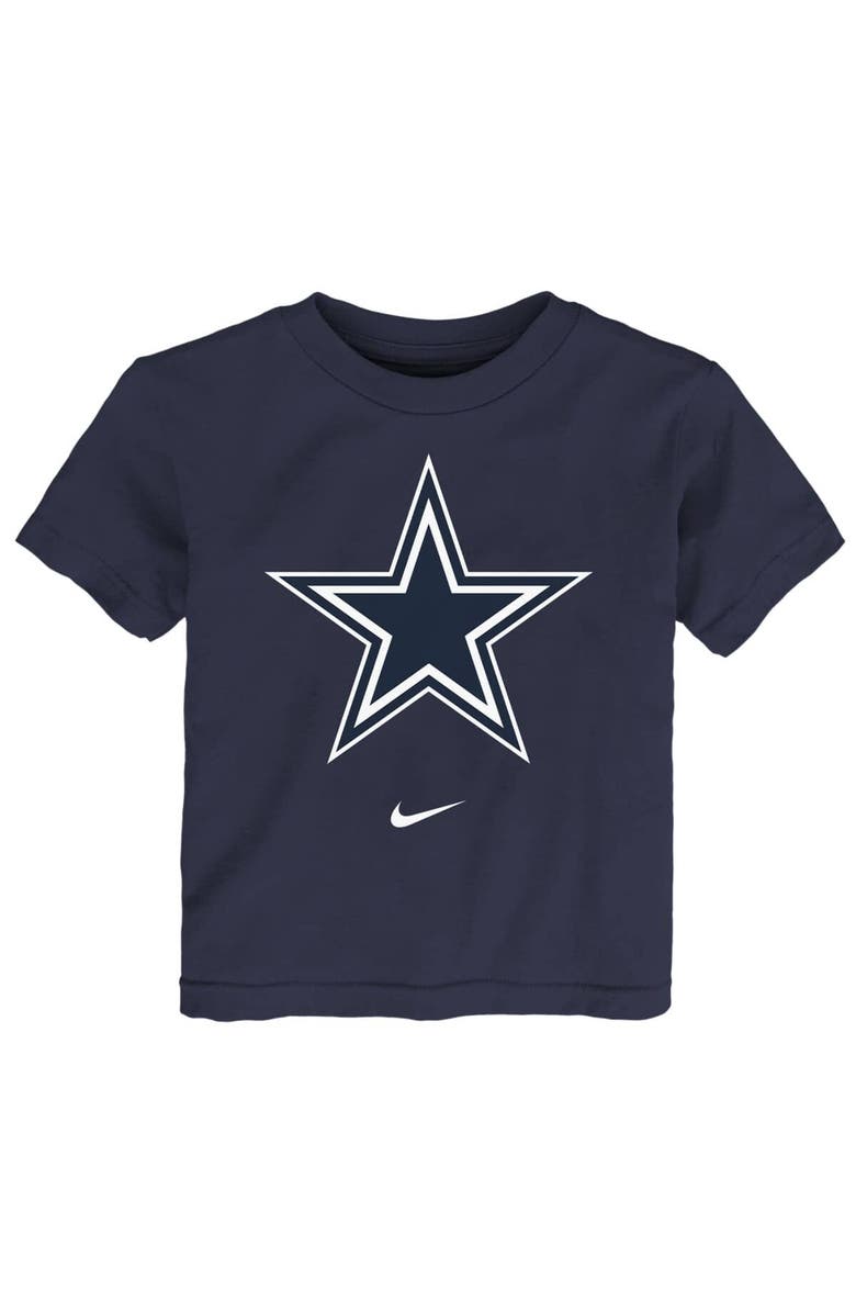 Nike Toddler Nike Navy Dallas Cowboys Logo T-Shirt, Main, color, Navy