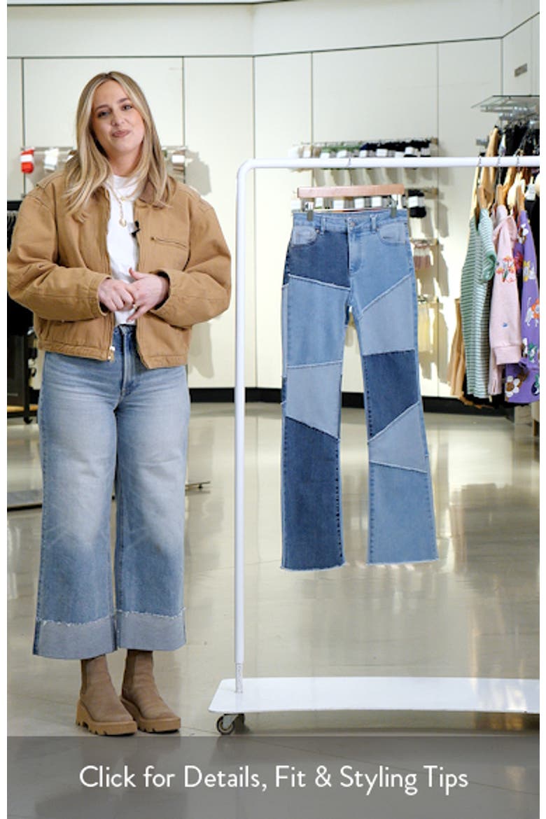 Kids' Patchwork Flare Jeans video