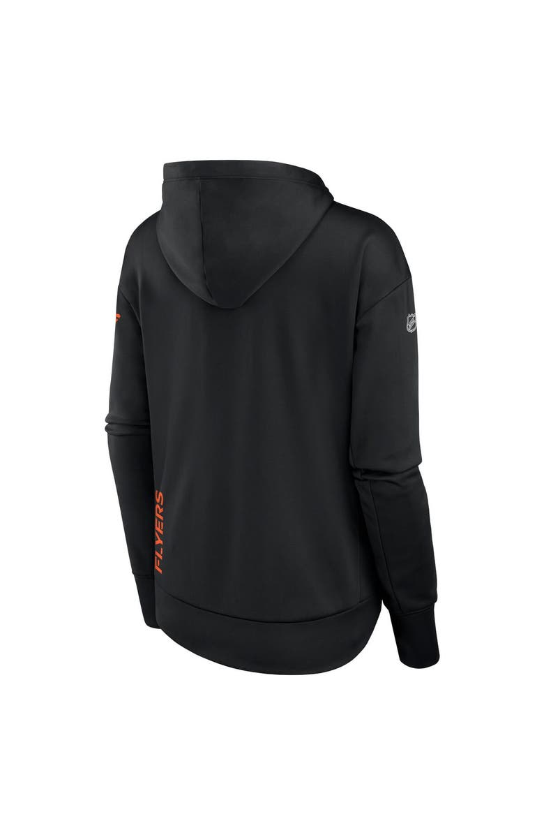 FANATICS Women's Fanatics Branded Black Philadelphia Flyers Authentic Pro Scuba Full-Zip Hoodie, Alternate, color,