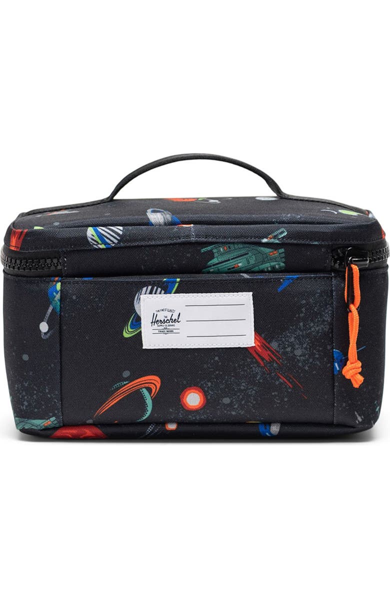 Herschel Supply Co. Kids' Heritage Lunch Bag, Alternate, color, Space Adventure Glow