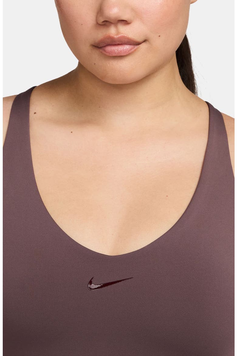 Universa Medium Support Padded Sports Bra Tank, Alternate, color, TATTOO/ BURGUNDY CRUSH
