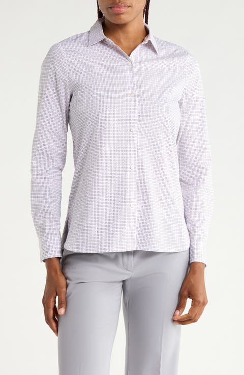 Fitted Long Sleeve Button Shirt