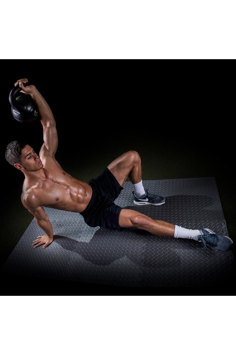 Vinyl Kettlebell, Alternate, color, 20 lb