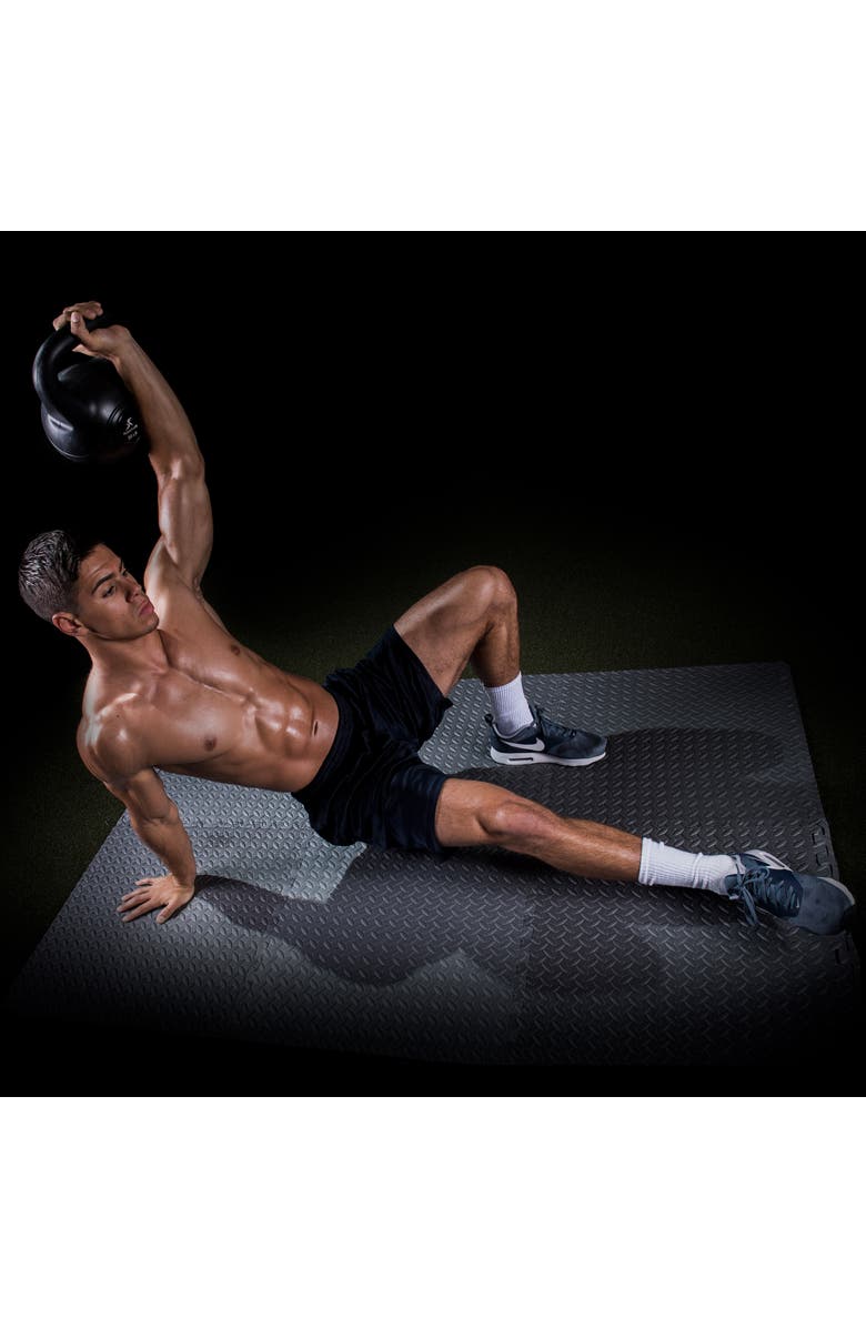 ProsourceFit Vinyl Kettlebell, Alternate, color, 30 Lb